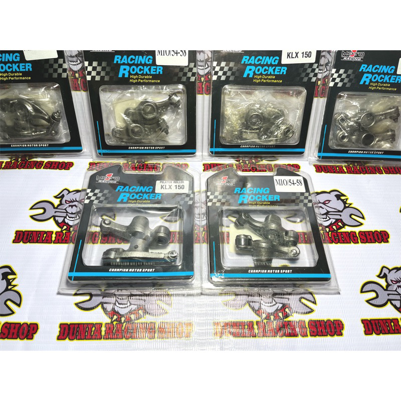 Pelatuk Roller Rocker ARM RRA MOTO 1 KLX 150 Dtracker 150 Mio Nouvo Fino Sepasang 2biji