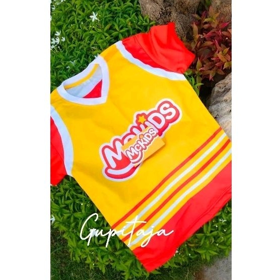 Kaos Mckids Mcdonalds New Design