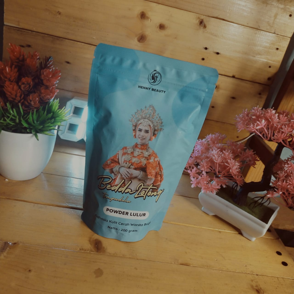 Lulur Bedda Lotong Bubuk Henny Beauty Masker Wajah Bedda Lotong Asli Original 100% 200 Gram