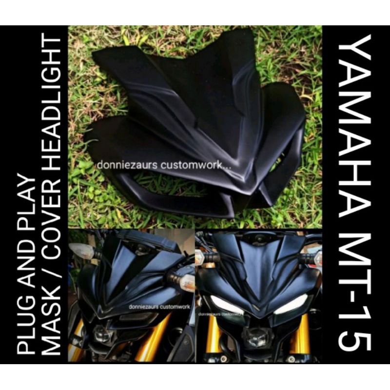 HEADLIGHT MASK / COVER YAMAHA MT15