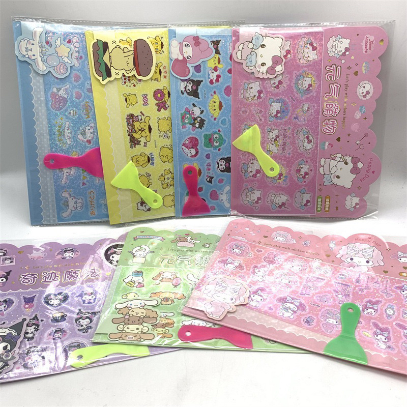 

[yangmal.id] STICKER HOLOGRAM SANRIO / STICKER SANRIO LUCU CUTE / STICKER SPATULA SANRIO