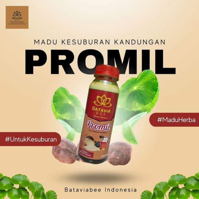 

madu PROMIL madu herbal batavia bee untuk kesuburan