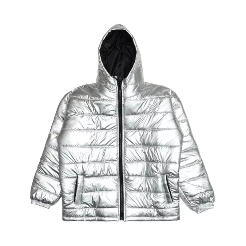 Flaash Sallee  Jaket Puffer Khusus Silver Aluminium Gelembung Tebal // Jaket Puffer Gunung Busa Dacr