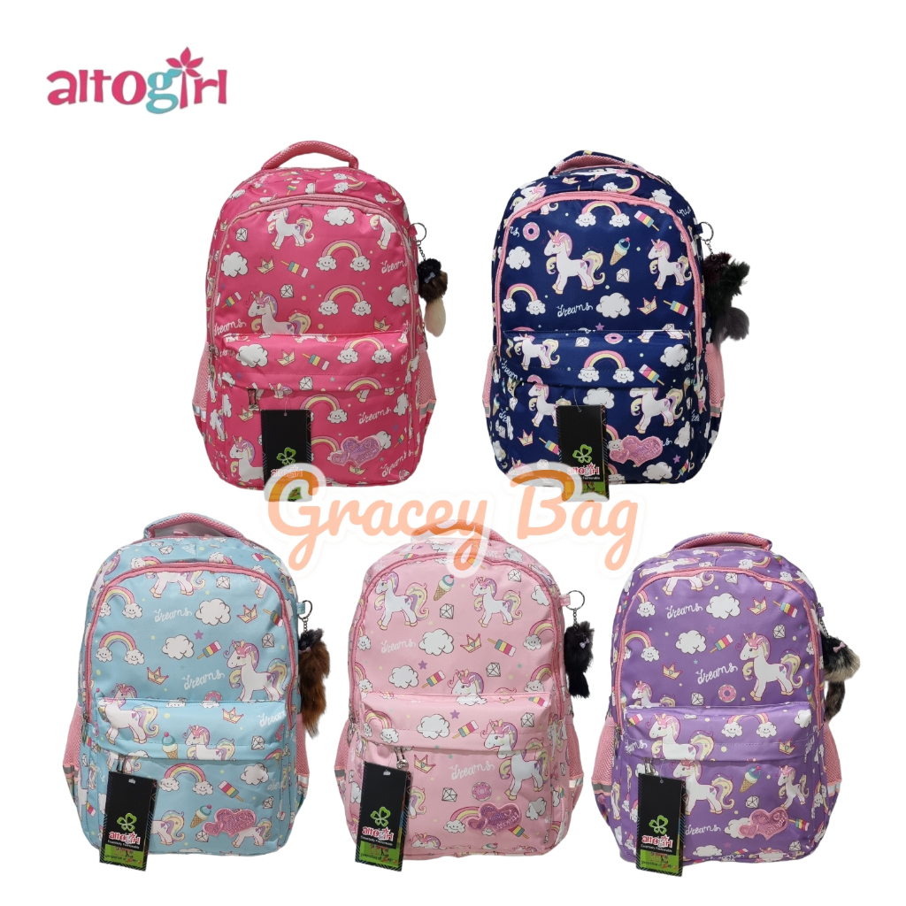 GB-74187G Tas Ransel Sekolah Anak Perempuan / Remaja Altogirl