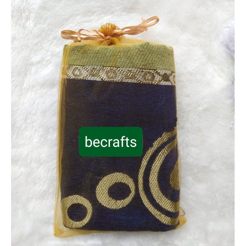 50 pcs L20xT30 cm kantong pouch jaring serut tile kemasan souvenir