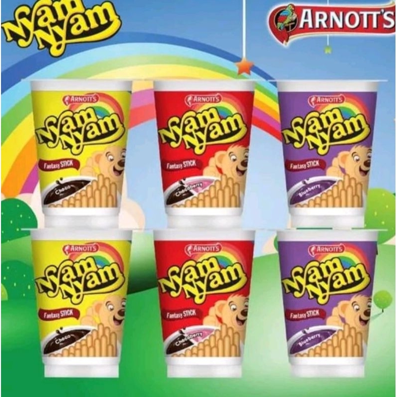 

Arnott's Nyam-Nyam Fantasy Stick Chocolate Varian 25 gr