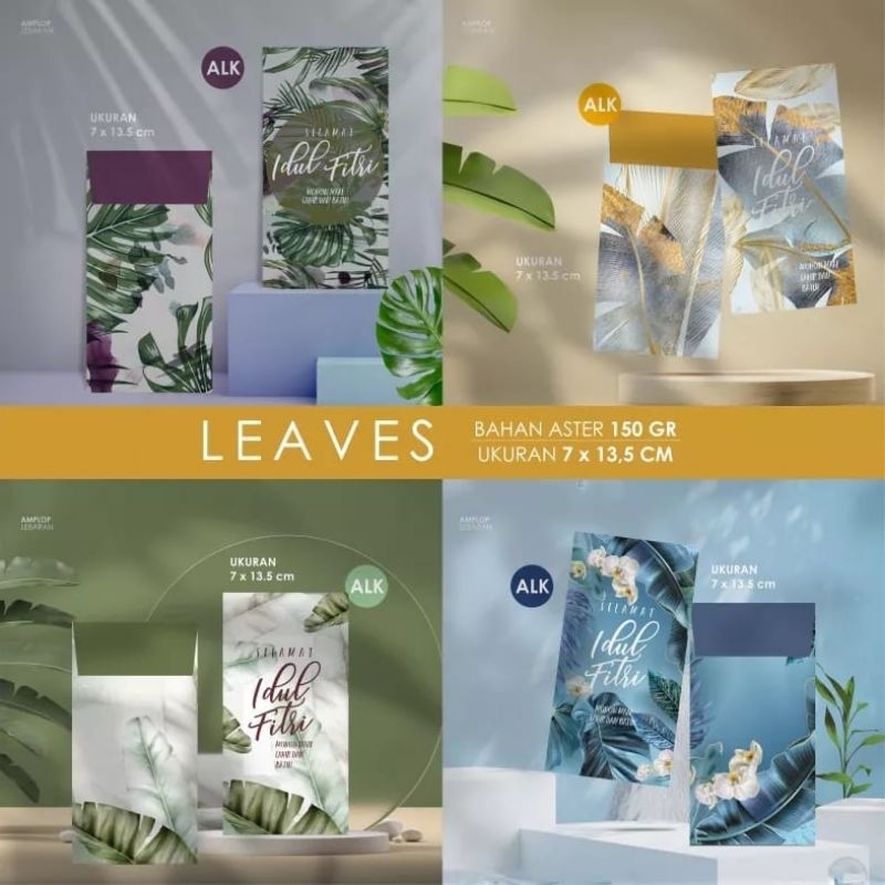 

Amplop Lebaran (4pcs) Leaves