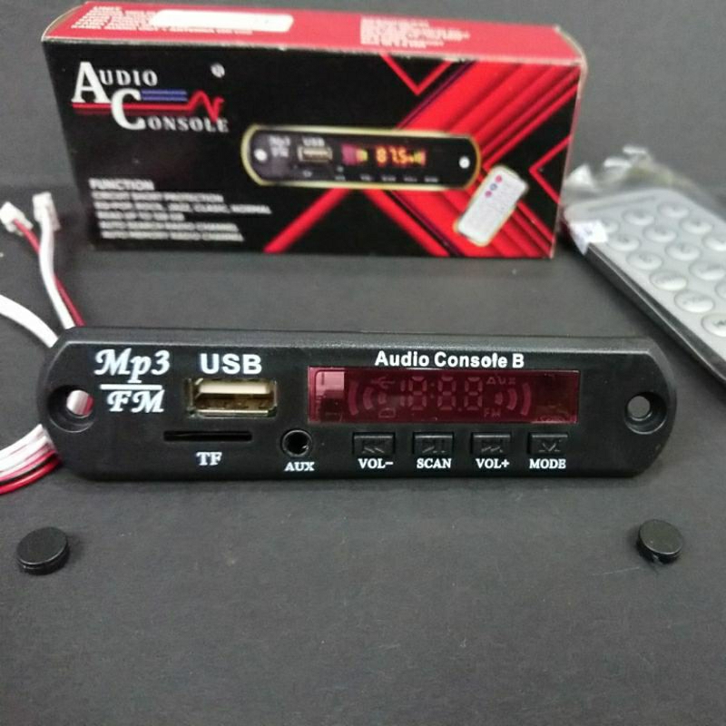 Kit Modul USB Radio MP3 Bluetooth 5v - 12v
