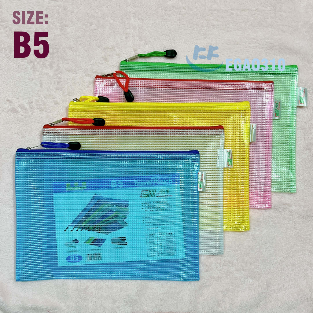 

Map Folder Dokumen B5- jaring transparan
