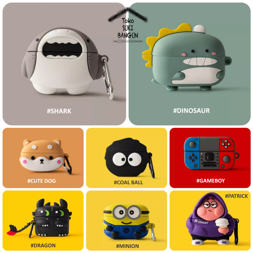 Case Sony WF-1000XM4 Rubber CUTE CARTOON Silicone Cover WF1000XM4 WF 1000XM4