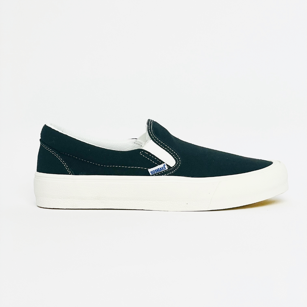 Sepatu Sidsneaks - Slip on Exelas Black White