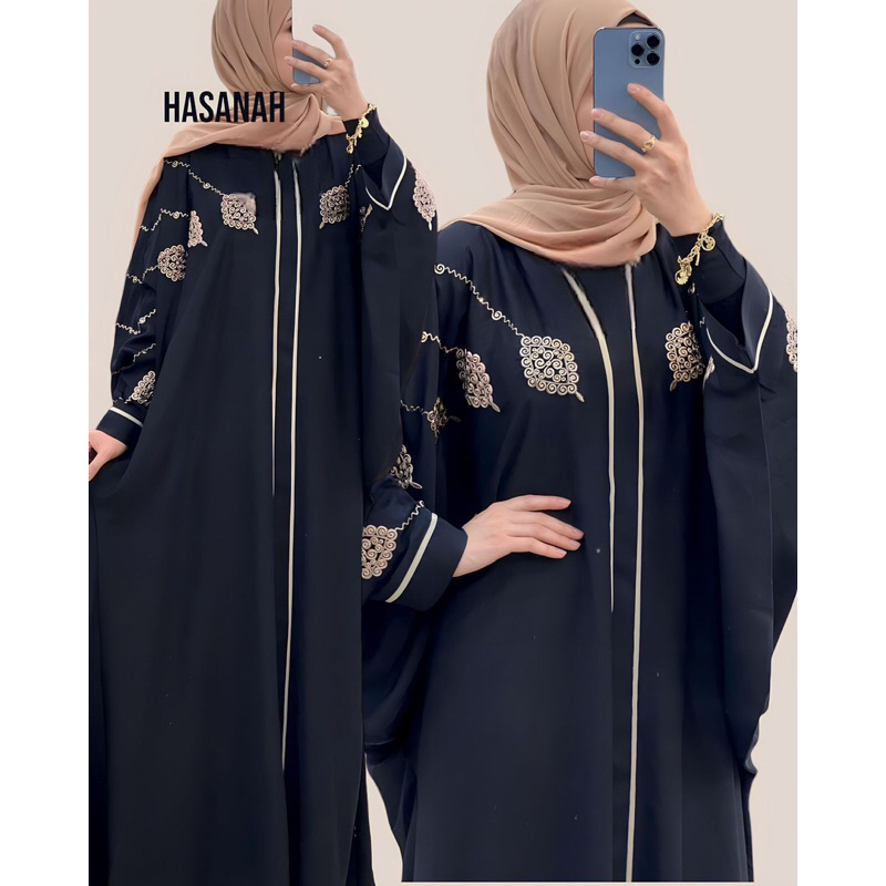 ABAYA KAFTAN HASANAH TERBARU ALKHATIB COLLECTION GAMIS MUSLIMAH