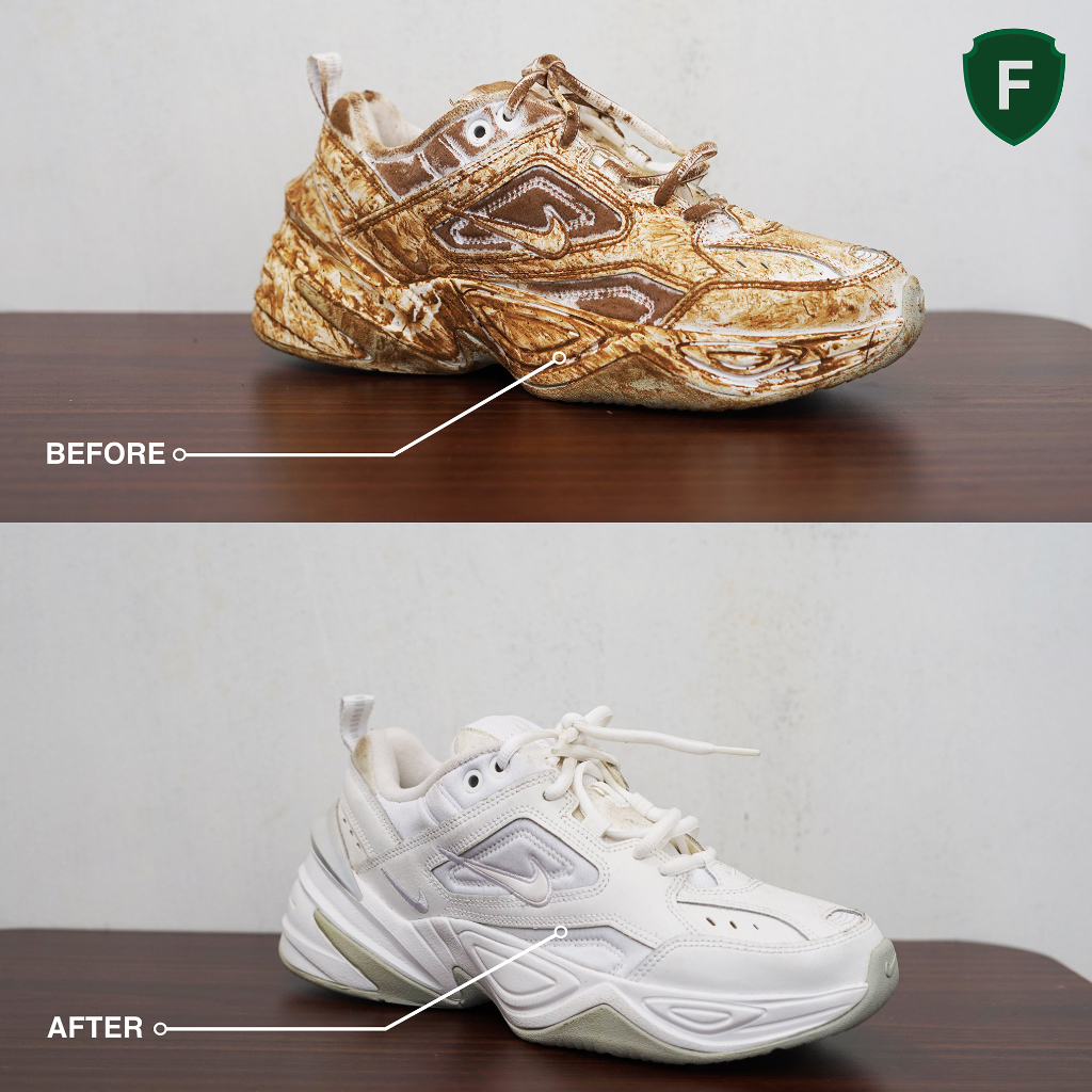 Shoe Cleaner 1Liter|Bonus Lap+Sikat Detailing | Sabun Sepatu kualitas Premium | Fama Shoes Cleaner