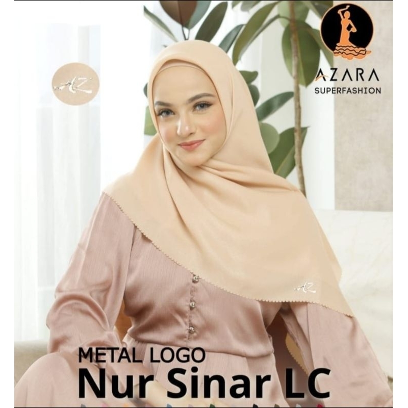 HIJAB SEGI4 NUR SINAR LOGO AZARA KHUSUS GROSIR, PAKET USAHA,JILBAB SEGI4 NUR SINAR ,SEGI4 MEWAH, SEGIEMPAT KEKINIAN