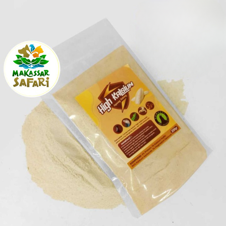 Super High Kalsium Serbuk Tepung Tulang Sotong Pakan Burung Cuttlefish