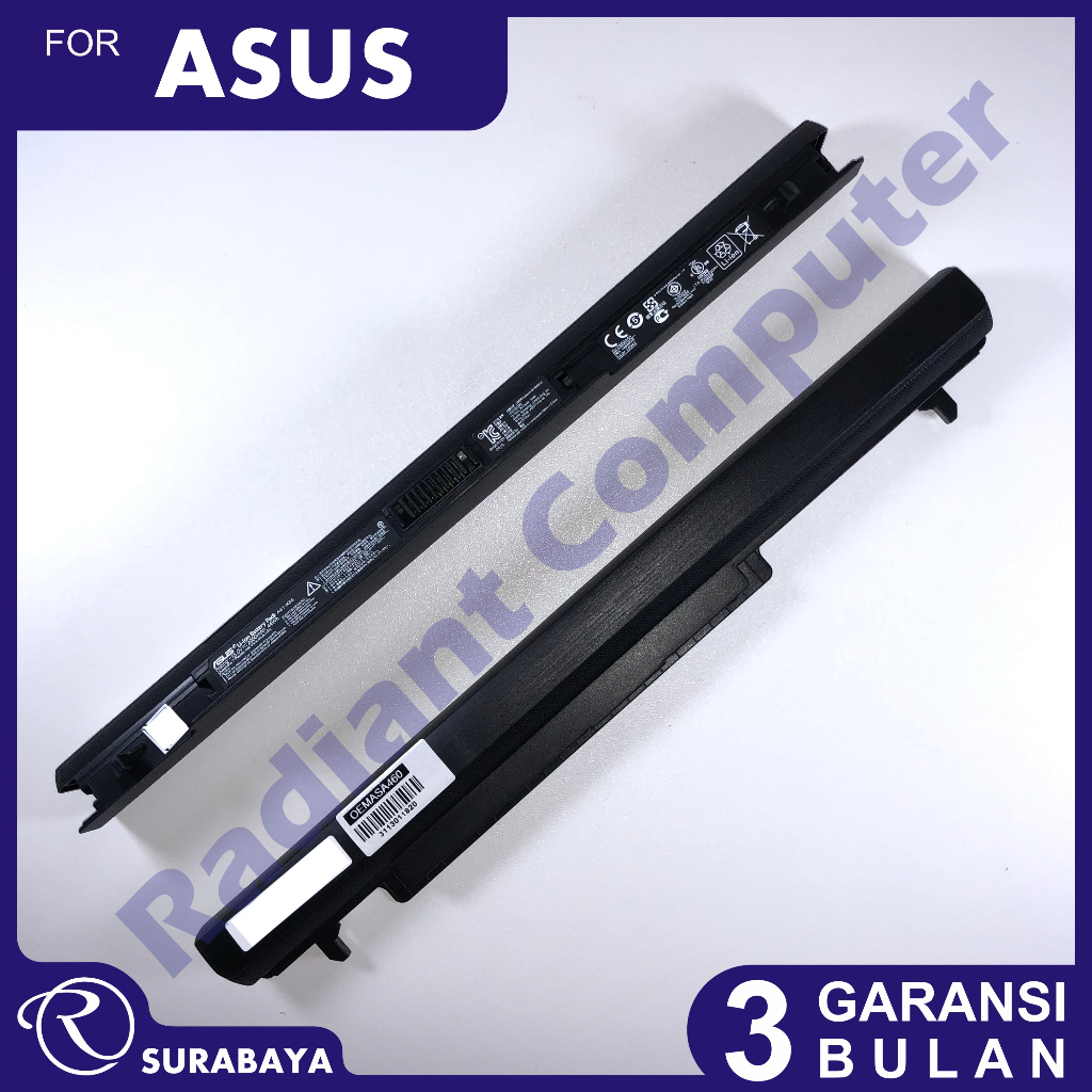 Baterai Asus S40 S46 S50 S56 R450 R505 R550 S405 A32-K56