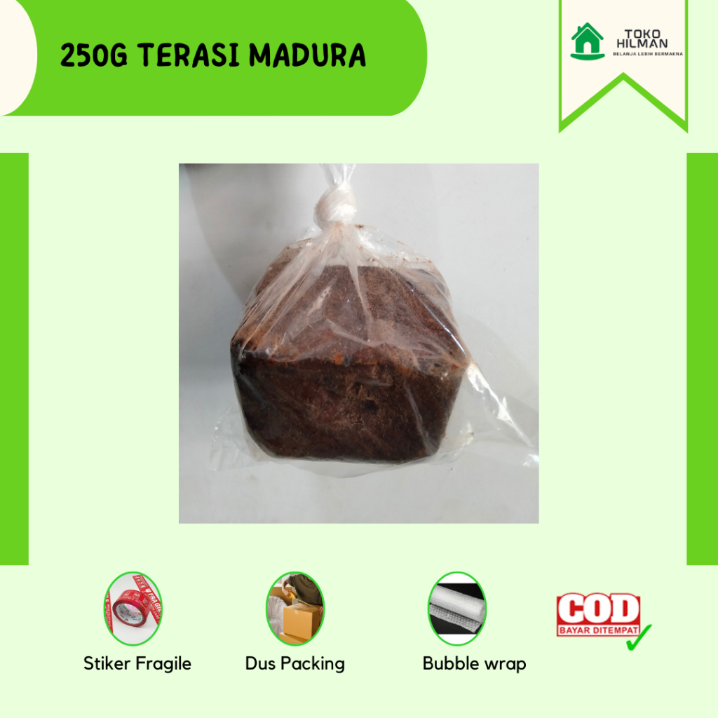 

TERASI UDANG ASLI KHAS MADURA 250g