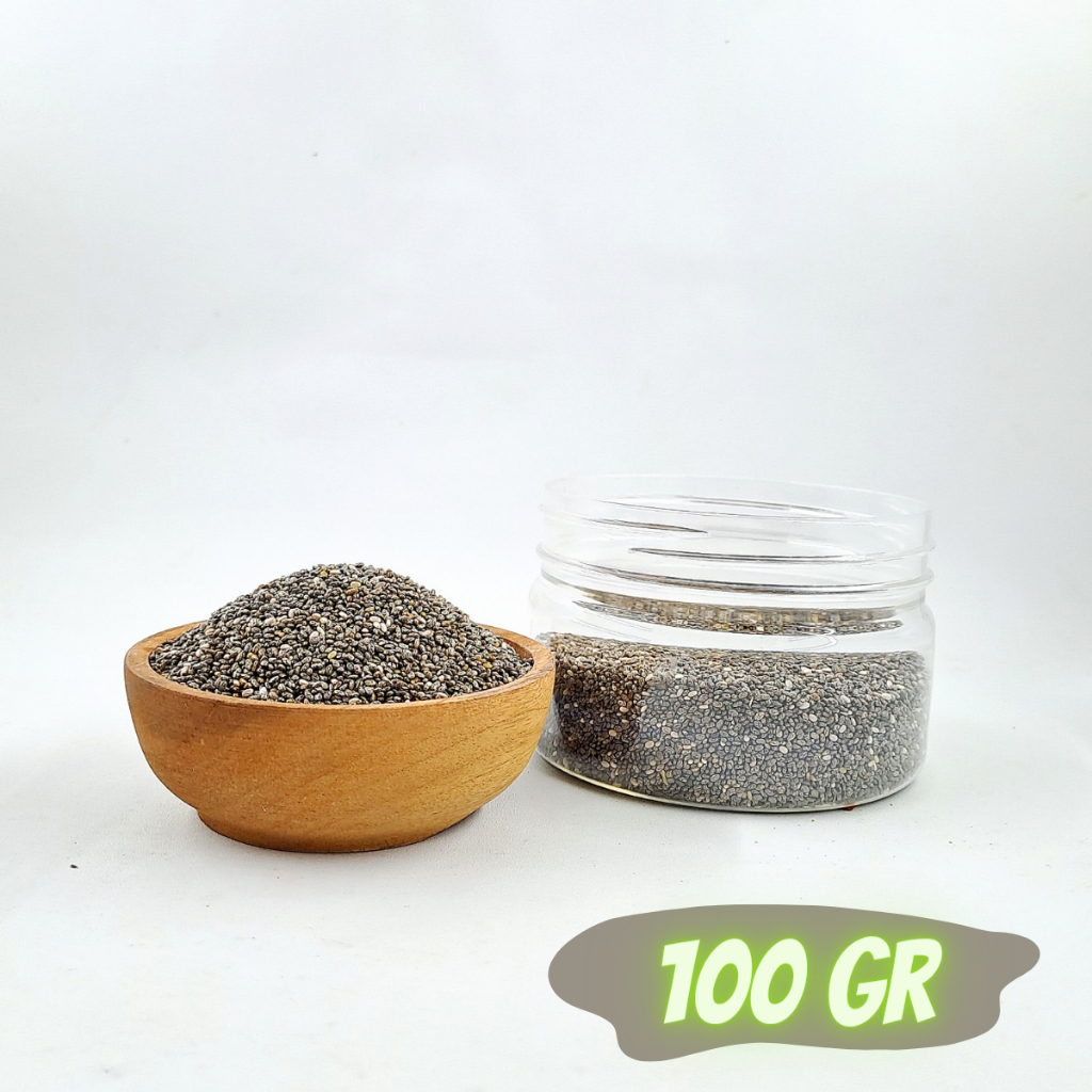 BIJI CHIA SEEDS 100 GRAM ORGANIK