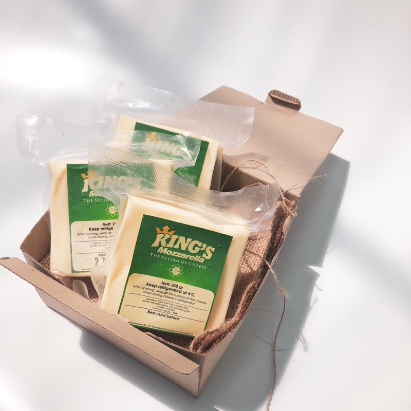 

King’s Mozzarella Keju Mozzarella Molor 250 gr