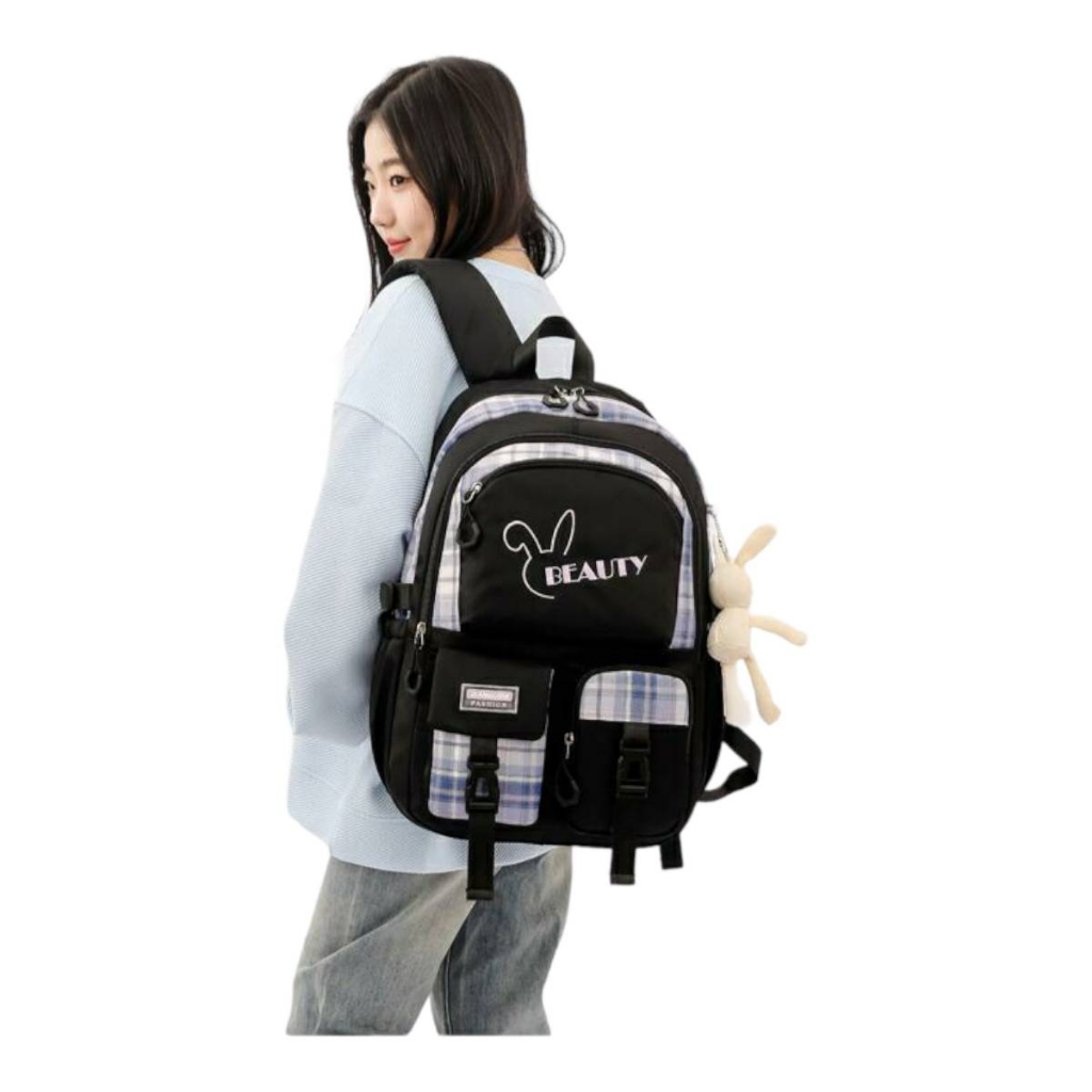 Tas Ransel Sekolah Anak Anak SD SMP SMA Korean Style Tas Sekolah Backpack Import Hight Quality RS2231