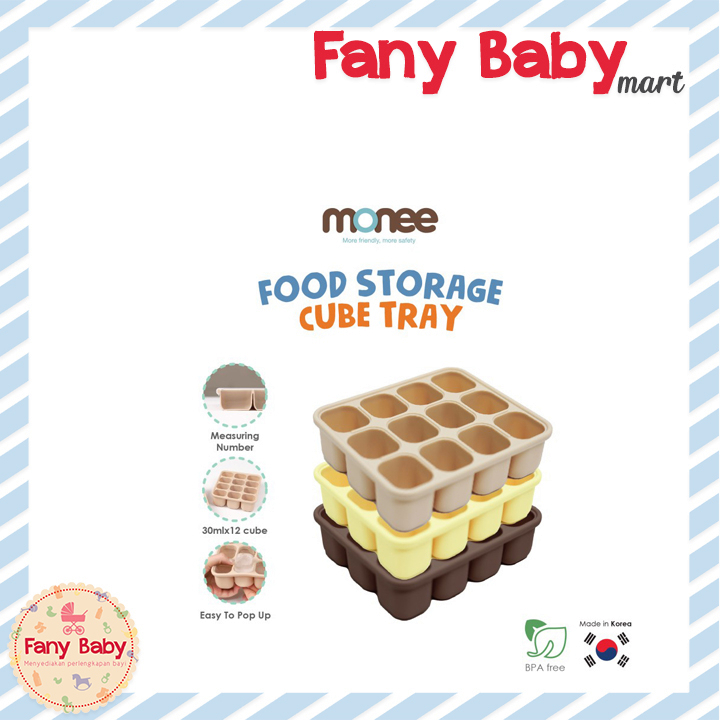 MONEE FOOD STORAGE CUBE TRAY 30 ML