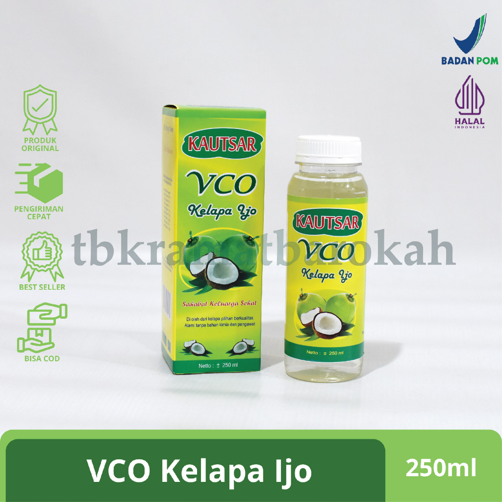 

Minyak Kelapa Ijo Asli Murni Kautsar Vco - Minyak Kelapa Ijo Virgin Cococnut Oil 250ml Kautsar Virgin Coconut Oil Vco 100% Vico Hijau Original Ori