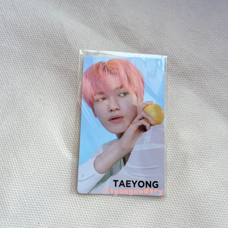 pc photocard taeyong nature republic