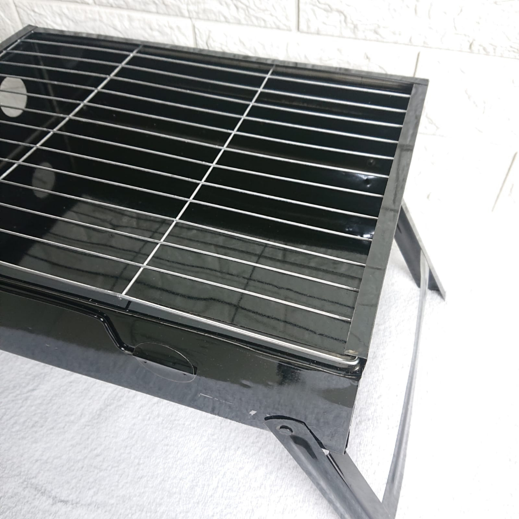 Panggangan/Bakaran Sate Portable Lipat Multi Square Grill Serbaguna Jagoo PP010