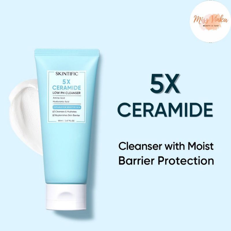 ❤Miss.Vinka❤SKINTIFIC 5x Ceramide Low Ph Cleanser For Sensitive Skin