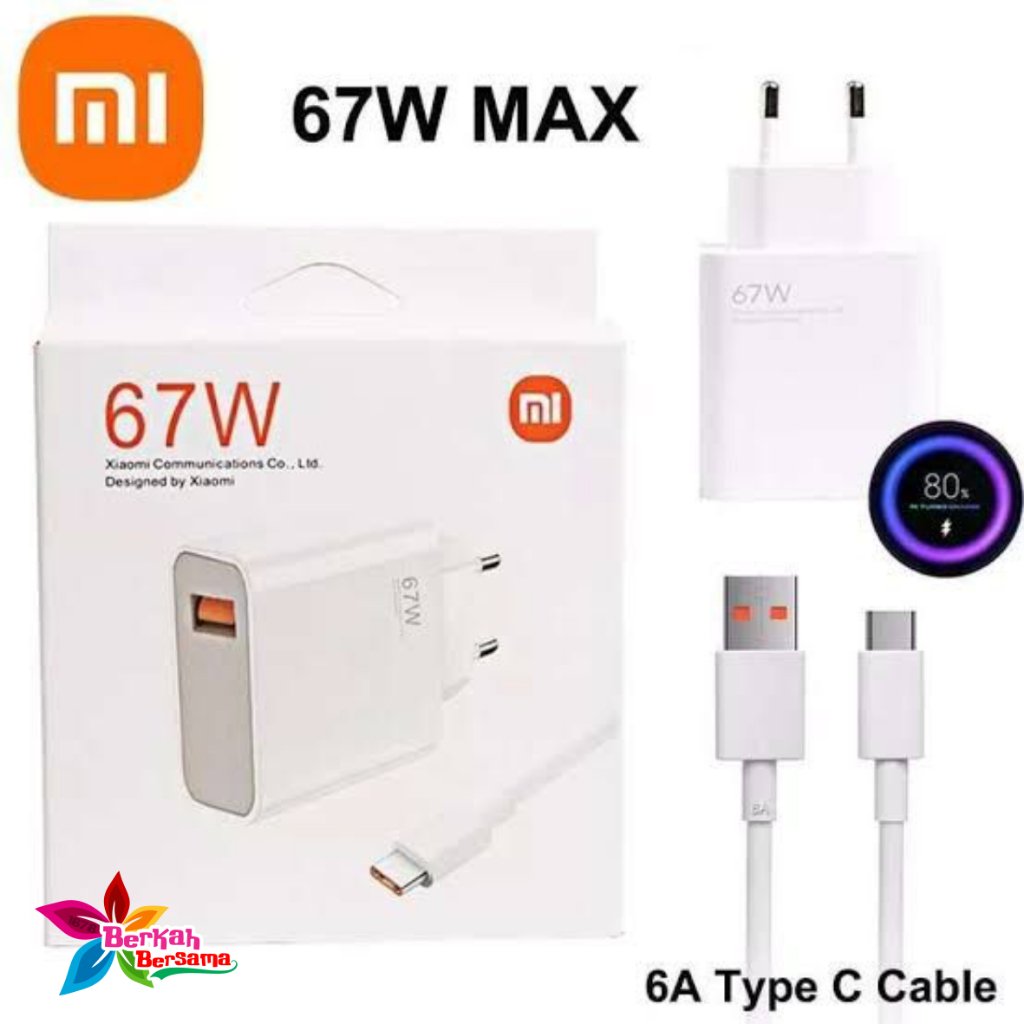 Charger Cashan tc ORIGINAL 100% XIAOMI 67W TURBO CHARGER Redmi note9 note 9pro Redmi note 10 note 10 pro redmi note 11 note 11 pro Redmi note 12 note 12 pro redmi 9a Redmi 9c redmi 9 Redmi 10 Redmi 10a Redmi 10c Redmi 12c Redmi 11 Poco F4 Poco X3 BB8462