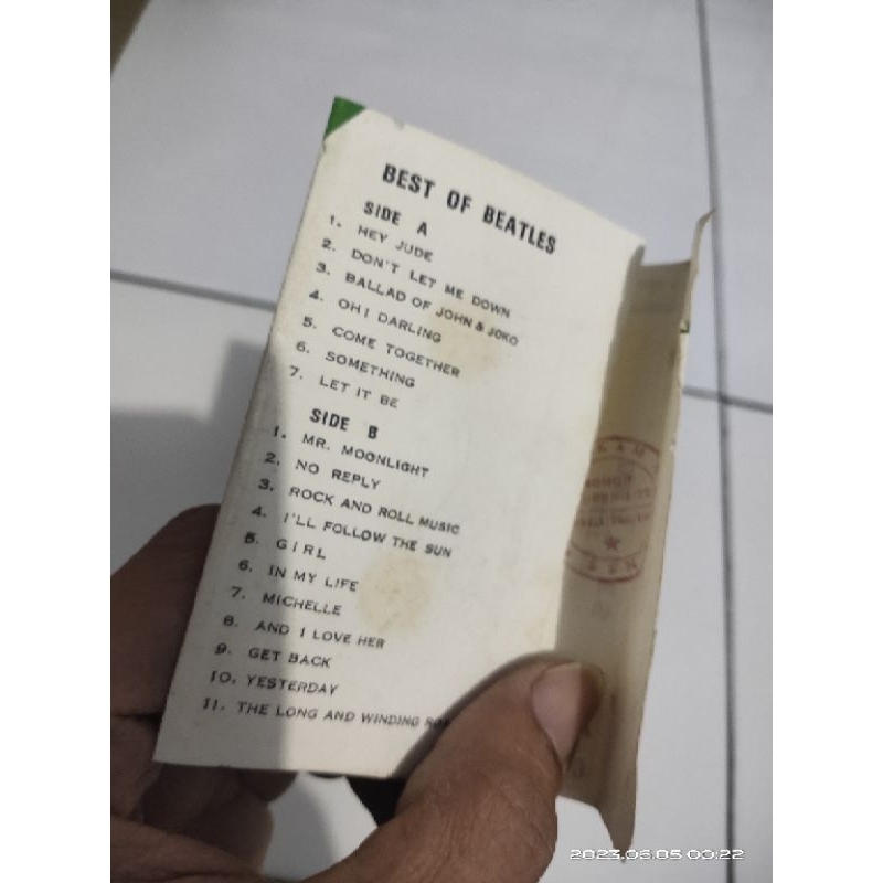 kaset pita the beatles / the best