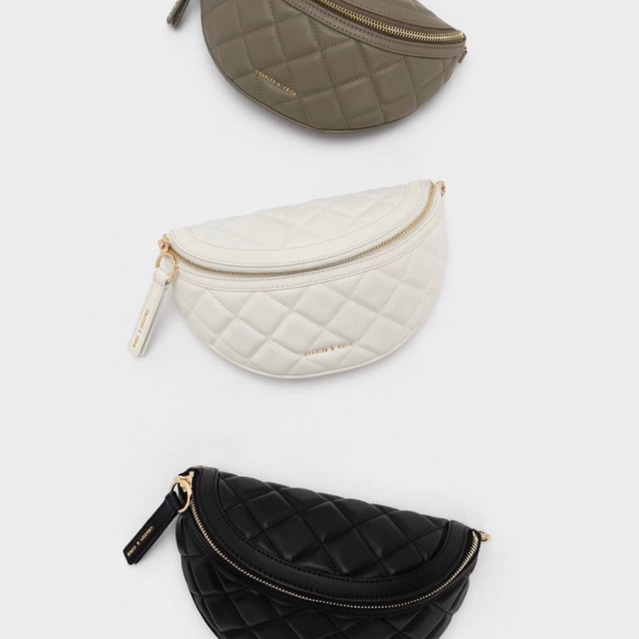 Tas Wanita Waistbag Halfmoon Crossbody Bag