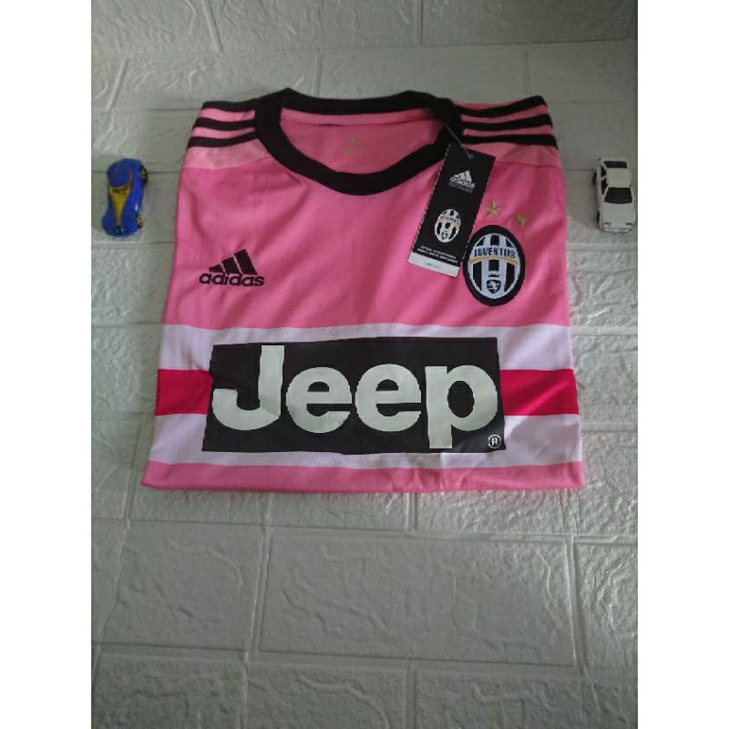 jersey retro juventus GO tahun 2015/2016 sablon pecah secuil