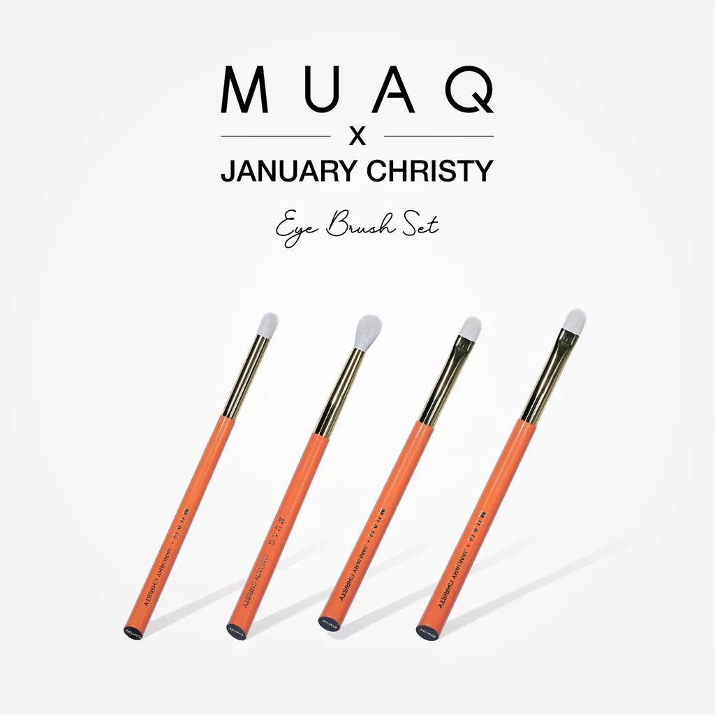 ❤ MEMEY ❤ MUAQ X January Christy Eye Brush Set