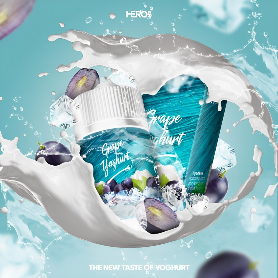 Grape Yoghurt 60ML by Hero57