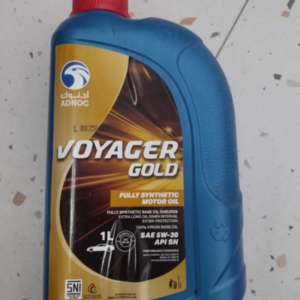 TERLARIS OLI MESIN ADNOC VOYAGER GOLD 5w-30