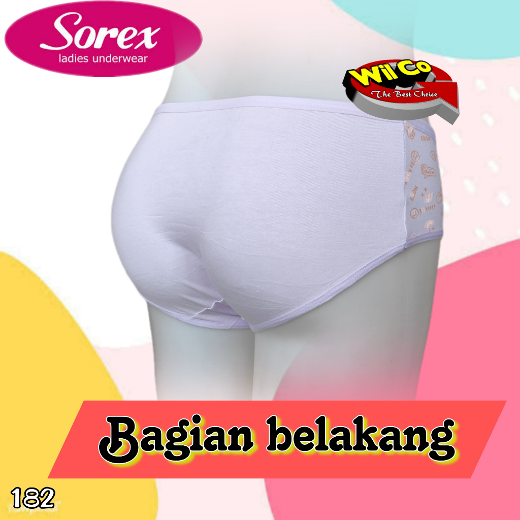 K182 - CELANA DALAM REMAJA CD WANITA PAKAIAN DALAM REMAJA SOREX FREE SIZE