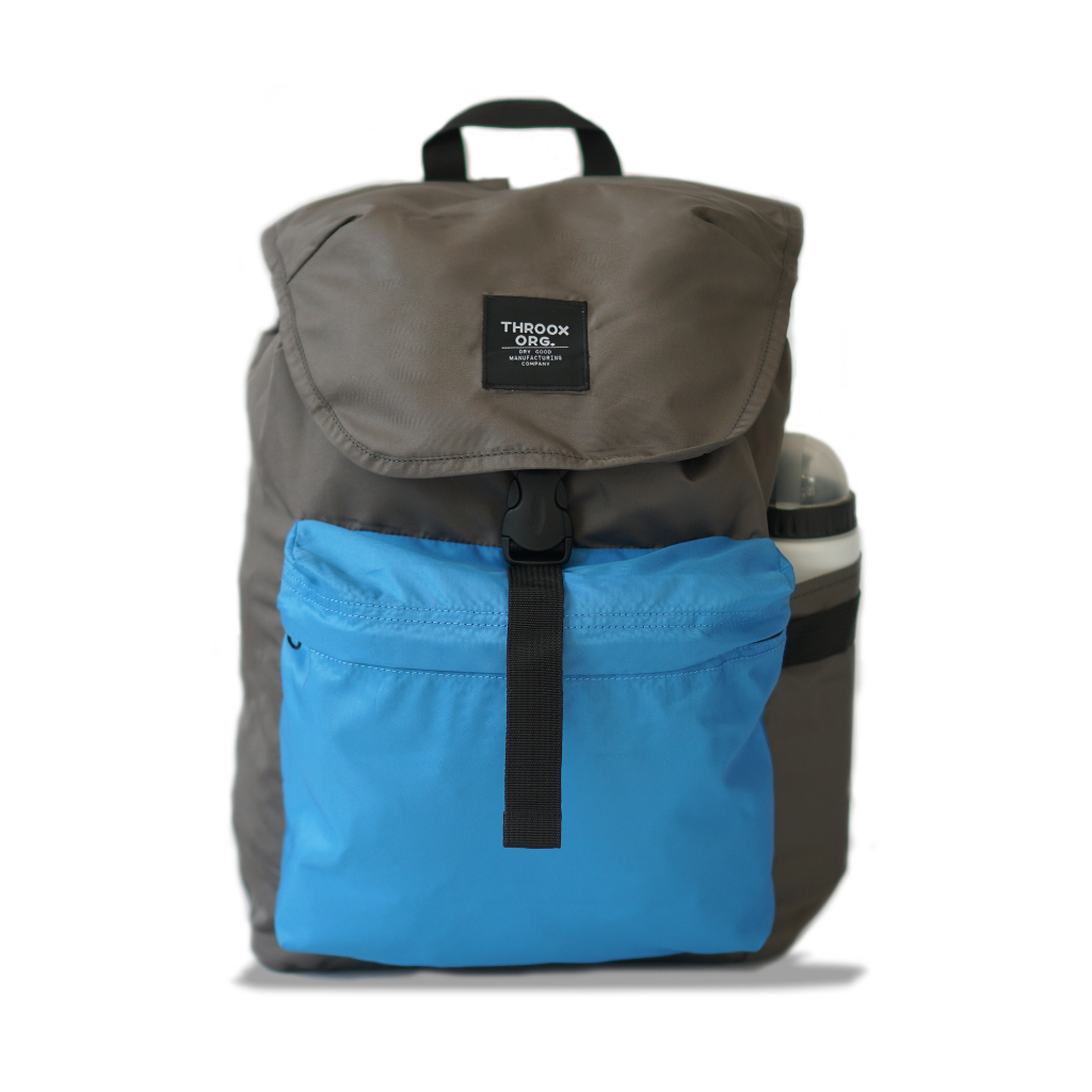 Throox Bagpack II Throox Tas Ransel Galagher Grey Blue
