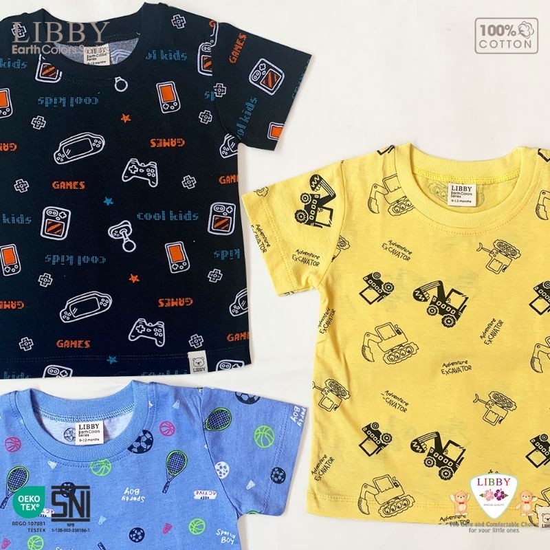 LIBBY - KAI SHIRT LIBBY - KAOS ANAK LIBBY - ATASAN ANAK - BAJU ANAK LIBBY