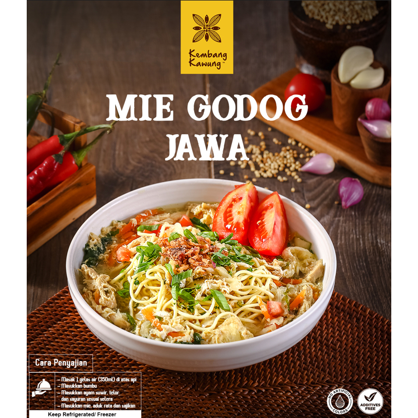 

Frozen Vacuum / Siap Saji - Mie Godog Kembang Kawung