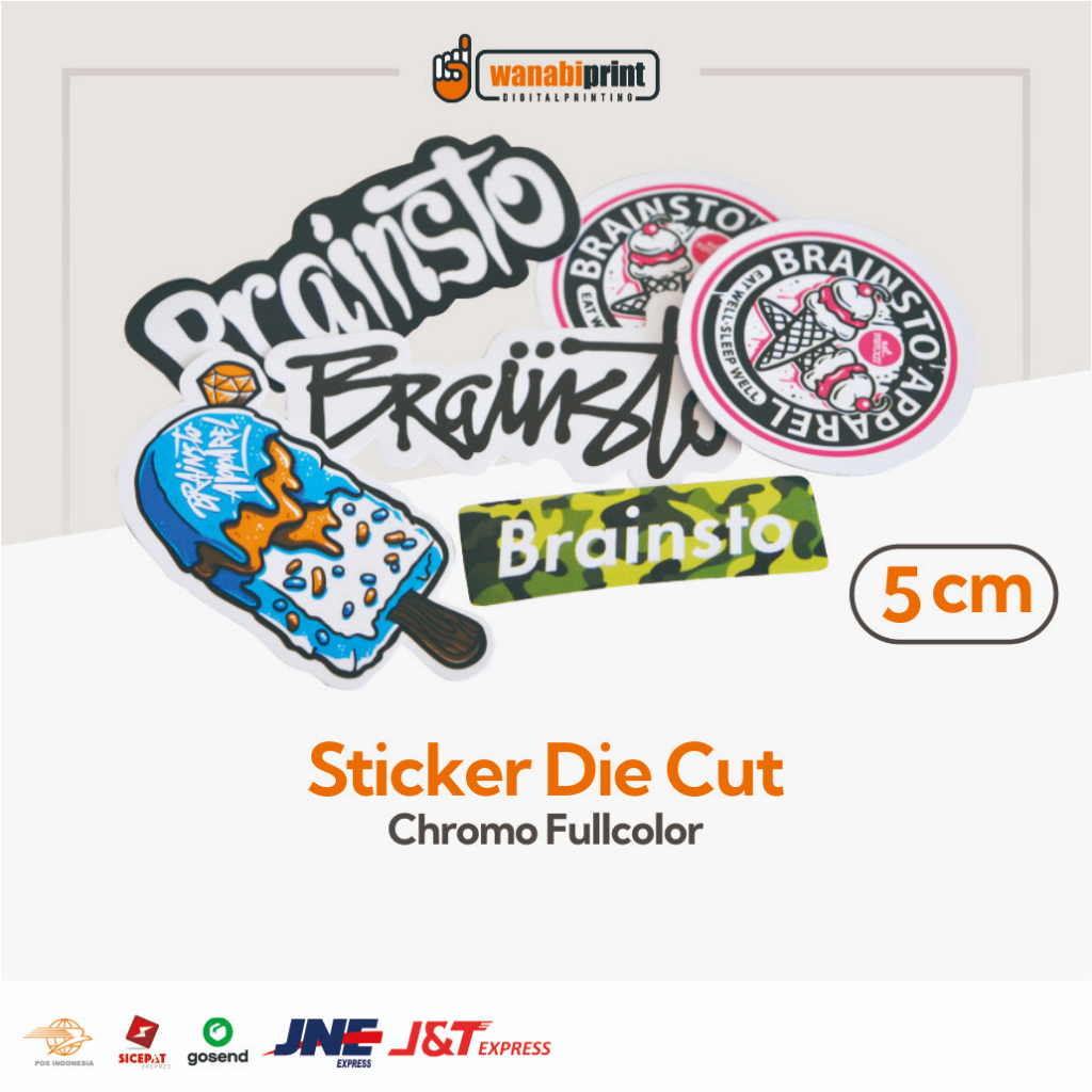 

Sticker Stiker Die Cut Kiss Cutting Machine Box Meaning Custom Vinyl Chromo Ukuran 5cm