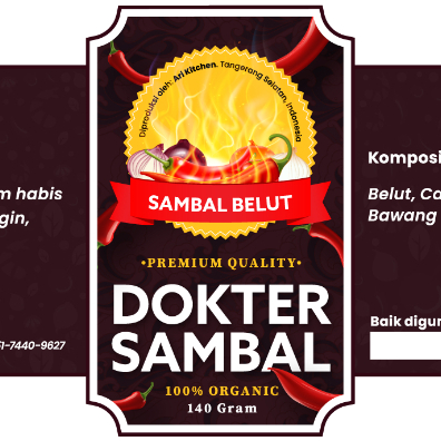 

Sambal Belut Mantap Dokter Sambal Kemasan 140gr bawang merah cabai kriting sambel enak sambel praktis sambel murah