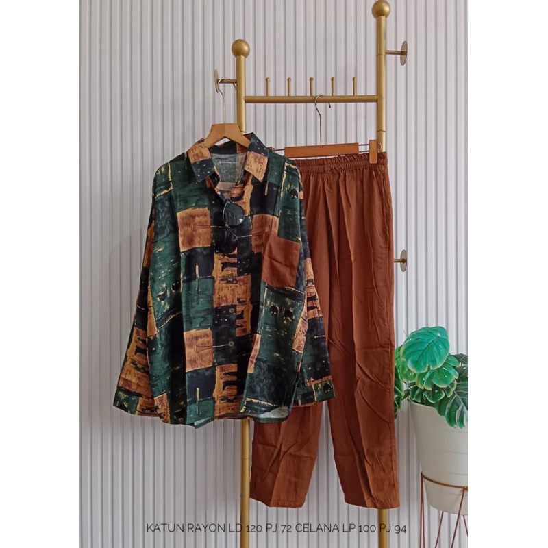 Setelan Premium Wanita// Oneset Jumbo// Oneset Daily By Gemilang Clothing