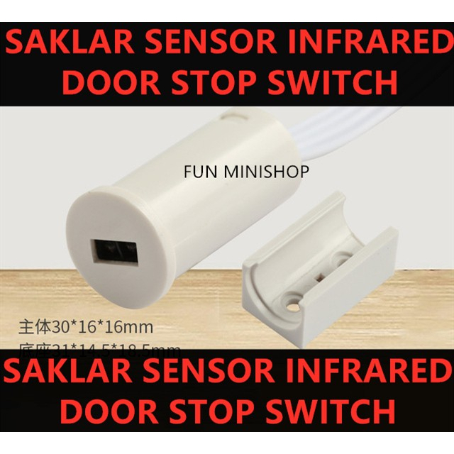 SENSOR INFRARED SAKLAR LAMPU LED PINTU LEMARI INTERIOR IR SENSOR