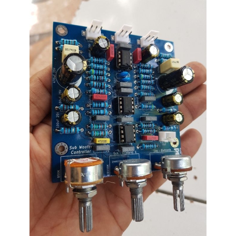 KIT CONTROLER SUBWOOFER BY ANISTARDI