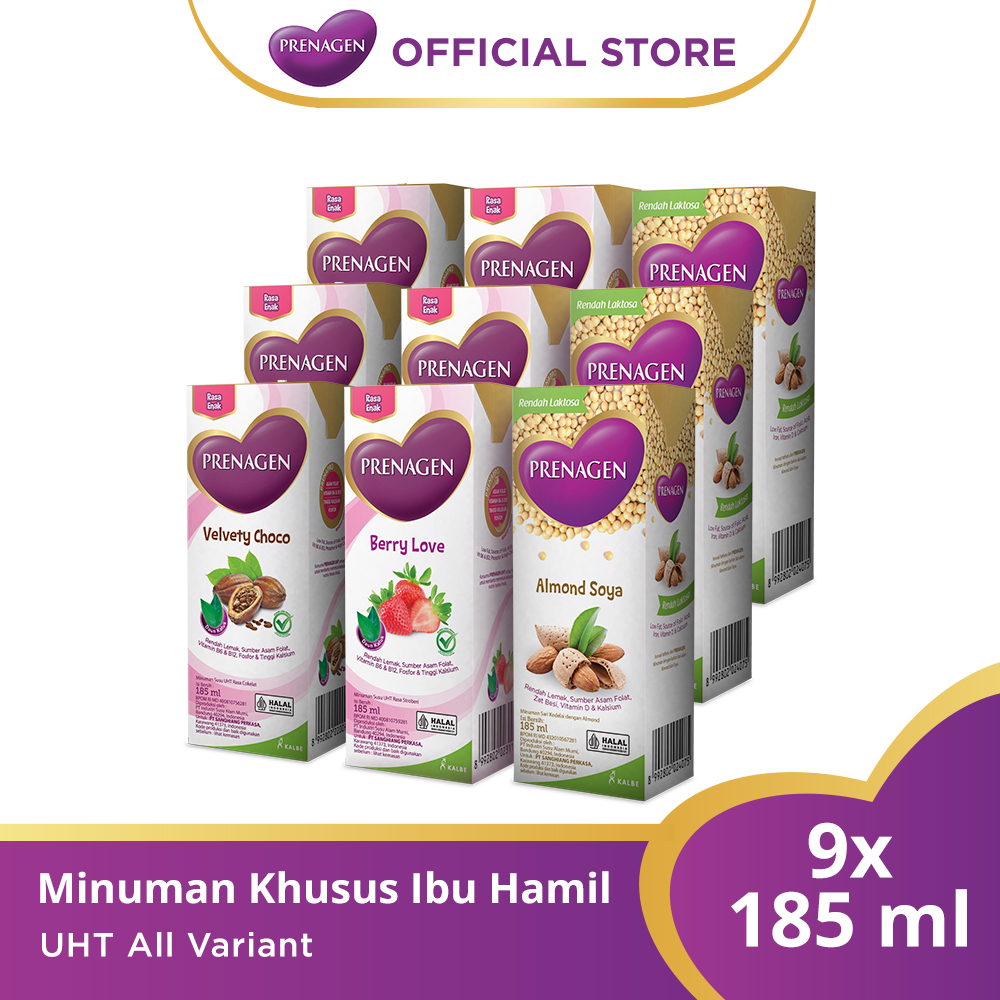 Bundling PRENAGEN Mommy UHT All Variant 9 Pack