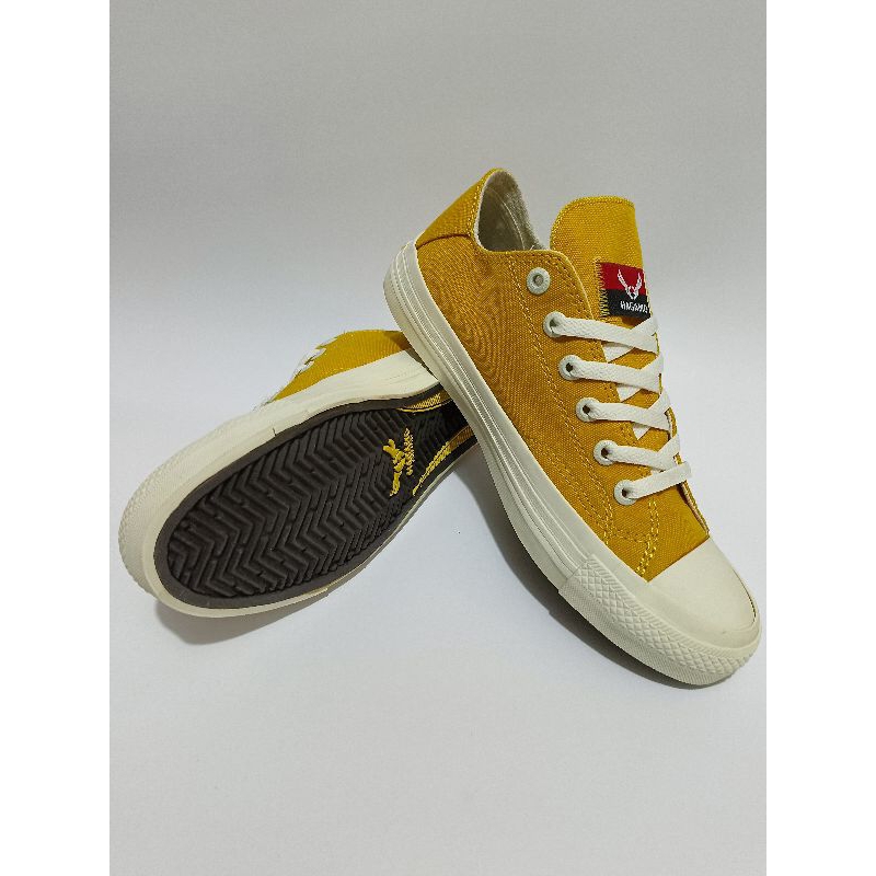 HAGAMO INDONESIA - HAGAMO GALAXY LOW YELLOW - Sepatu Sneakers Casual Original Brand Lokal - Sepatu E