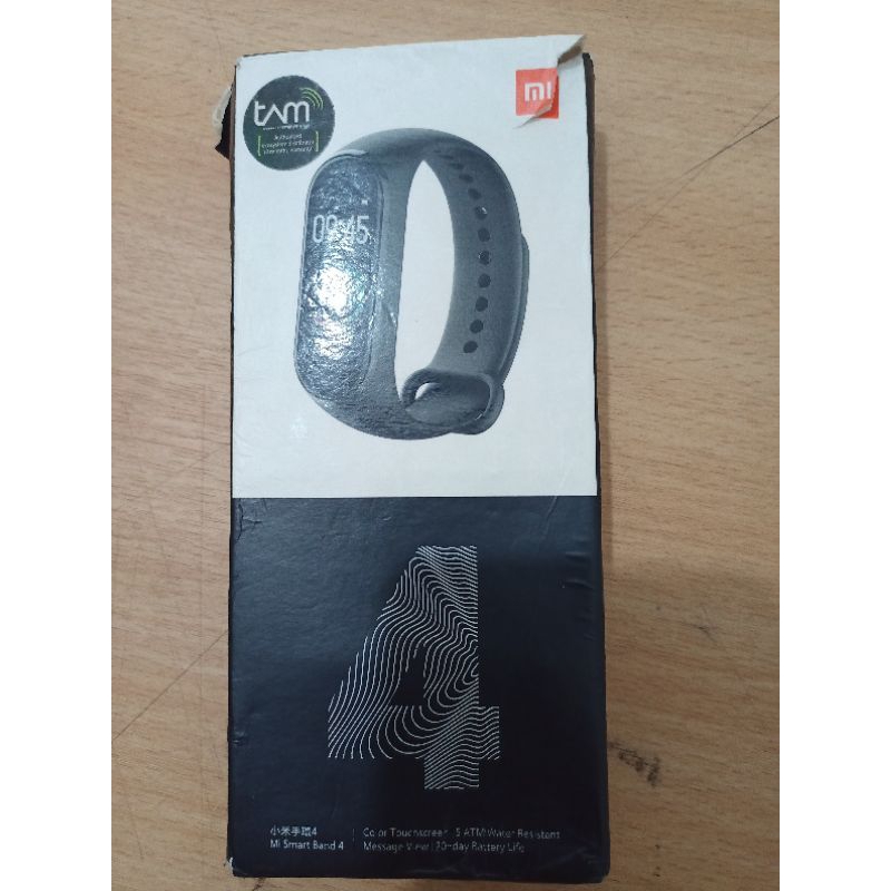 Preloved Jam Tangan Xiaomi Miband 4 Original TAM