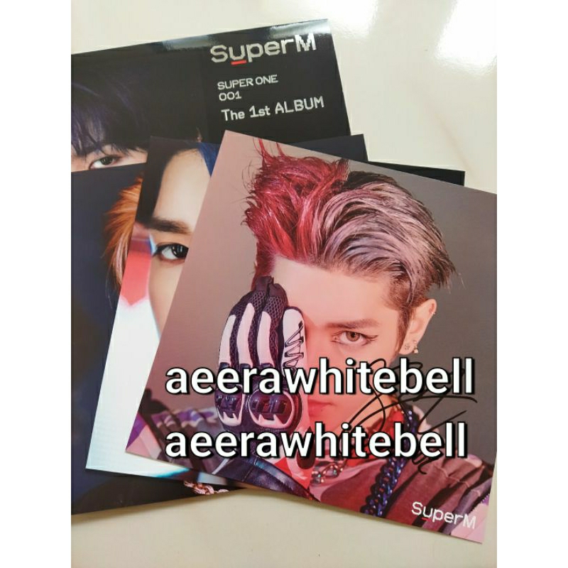 Mini LP Poster SIGNED SuperM Taeyong