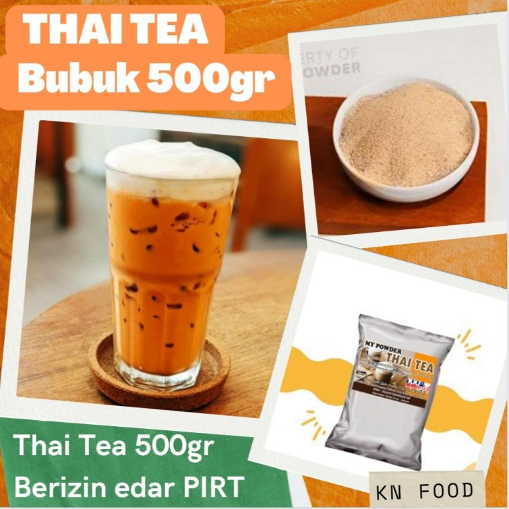 

Bubuk Minuman Bubble Drinks Thai Tea 500gr Rasa Thai Tea Bubble Drink